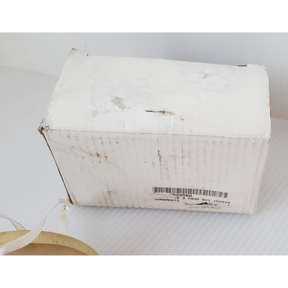 Dicksons Baby Jesus Manger Nativity Christmas Ornament VTG 2 Cor 8:9 Religious - Picture 8 of 8